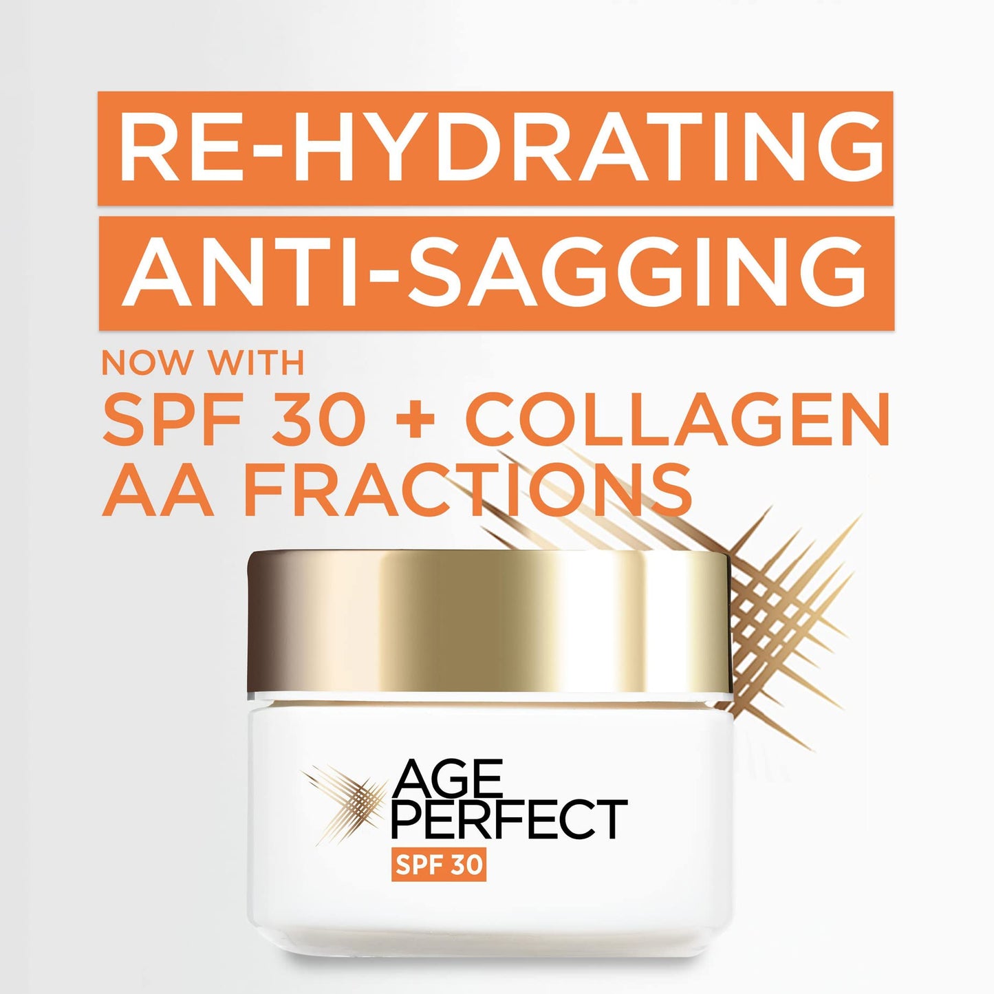 L'Oreal Paris Age Perfect Collagen Expert Day Cream SPF 30, Anti-Sagging + Anti-Age Spots, 50ml