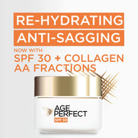 L'Oreal Paris Age Perfect Collagen Expert Day Cream SPF 30, Anti-Sagging + Anti-Age Spots, 50ml