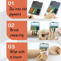Siyinzu 3 Color Camo Face Paint,Eye Body Face Camo Paint,Camouflage Hunting Face Paint,Camo Face Paint,Camo Face Paint Stick Set,Face Paint Kit,Camouflage Face Paint,Camouflage Makeup(Green, Black,Brown)