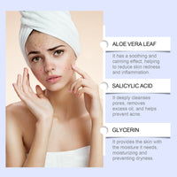 Dabacc Acne Treatment Cream, 40ml Pimple Cream with S-alicylic acid, Fast Acting Spot Treatment for Face, Spot C/ream Reduces Blemishes & Breakouts, Gentle Skin Care for All Skin Types