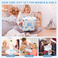 MIZEEYE Milk Skin Care Sets & Kits For Teen Girls, Skin Care Gift Set For Women, Shrink Pores & Moisturizing, Face Skincare Kit With Hyaluronic Acid, Alpha Arbutin For Fine Lines, Acne.