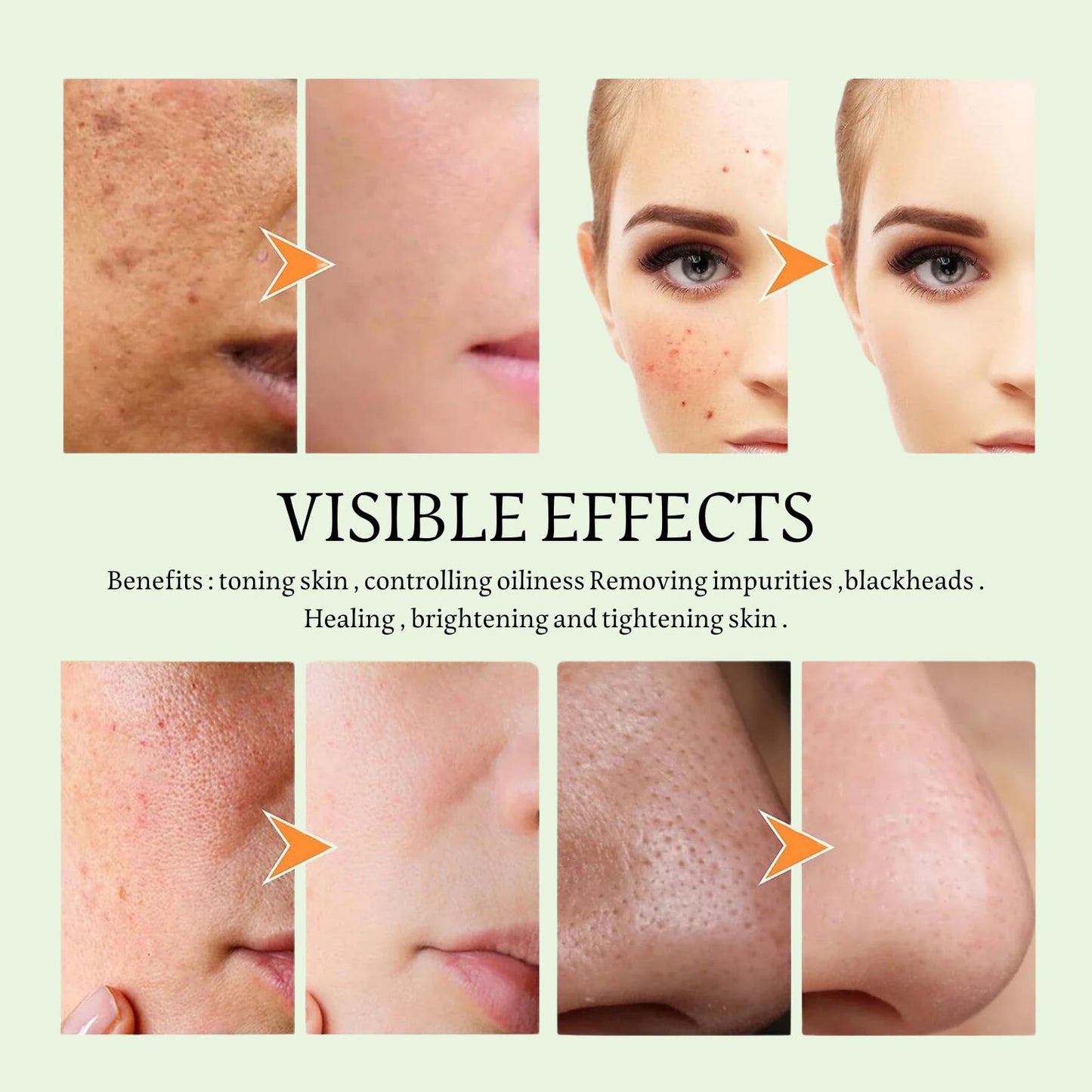 IZBEAUVO Green Tea Mask Stick,Green Tea Mask,Deep Cleansing Face Mask,Purifying Clay Mask,Moisturizes Oil Control,Deep Clean Pore,Blackhead Remover Face Mask Clay,Brightening for Men and Women