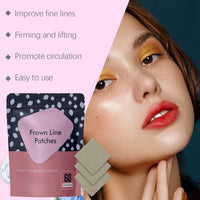 OuXing 60PCS Forehead Wrinkle Patches,Anti Wrinkles Patches,Effective Face Lift Tape for Wrinkles Facial Patches,Anti Wrinkle Patches for Firming Frownies,Face Tape for Wrinkles,Face Lifting Tape,Face Tape