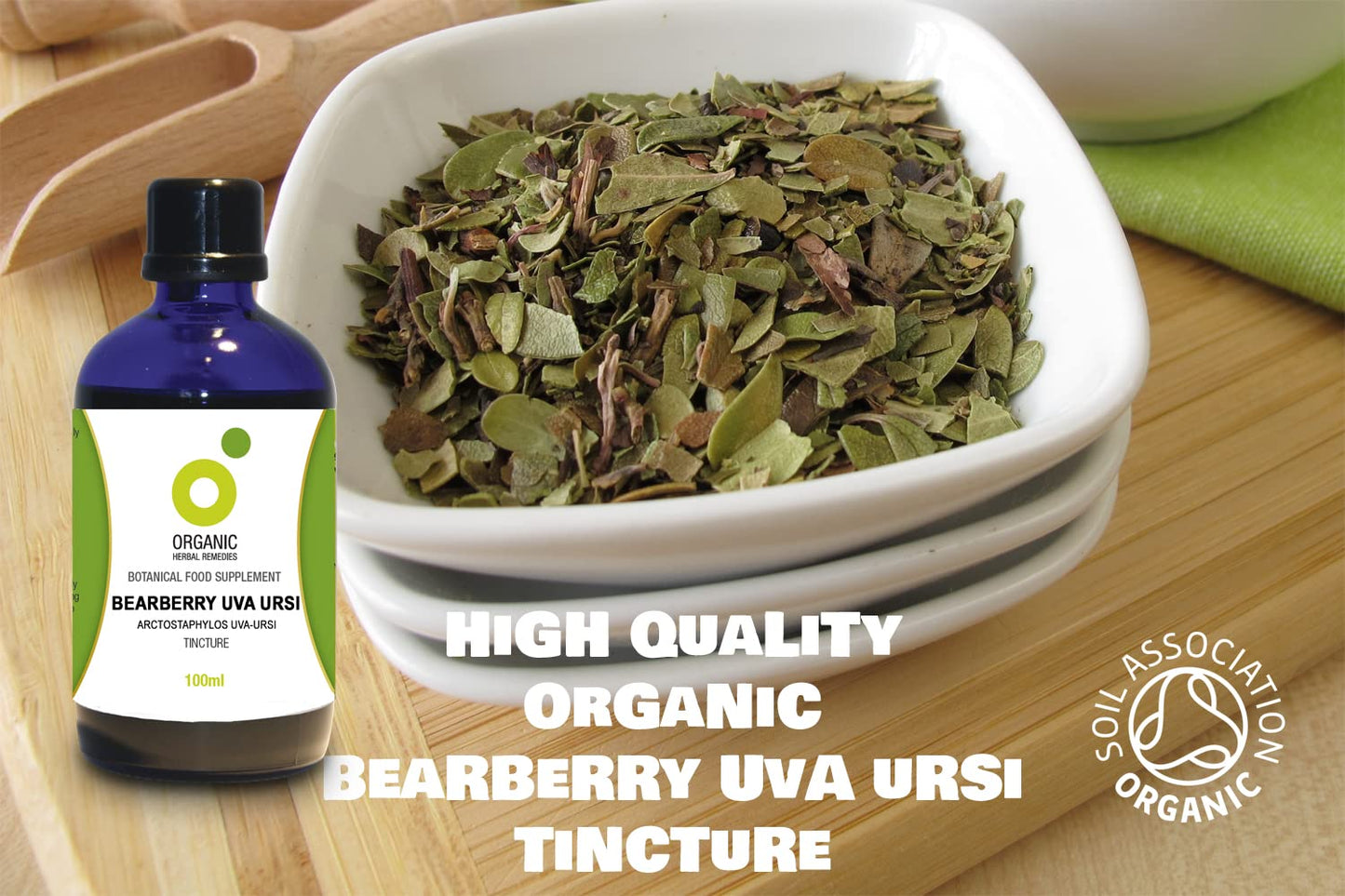 Organic Herbal Remedies 100 ml Bearberry Uva-Ursi Tincture