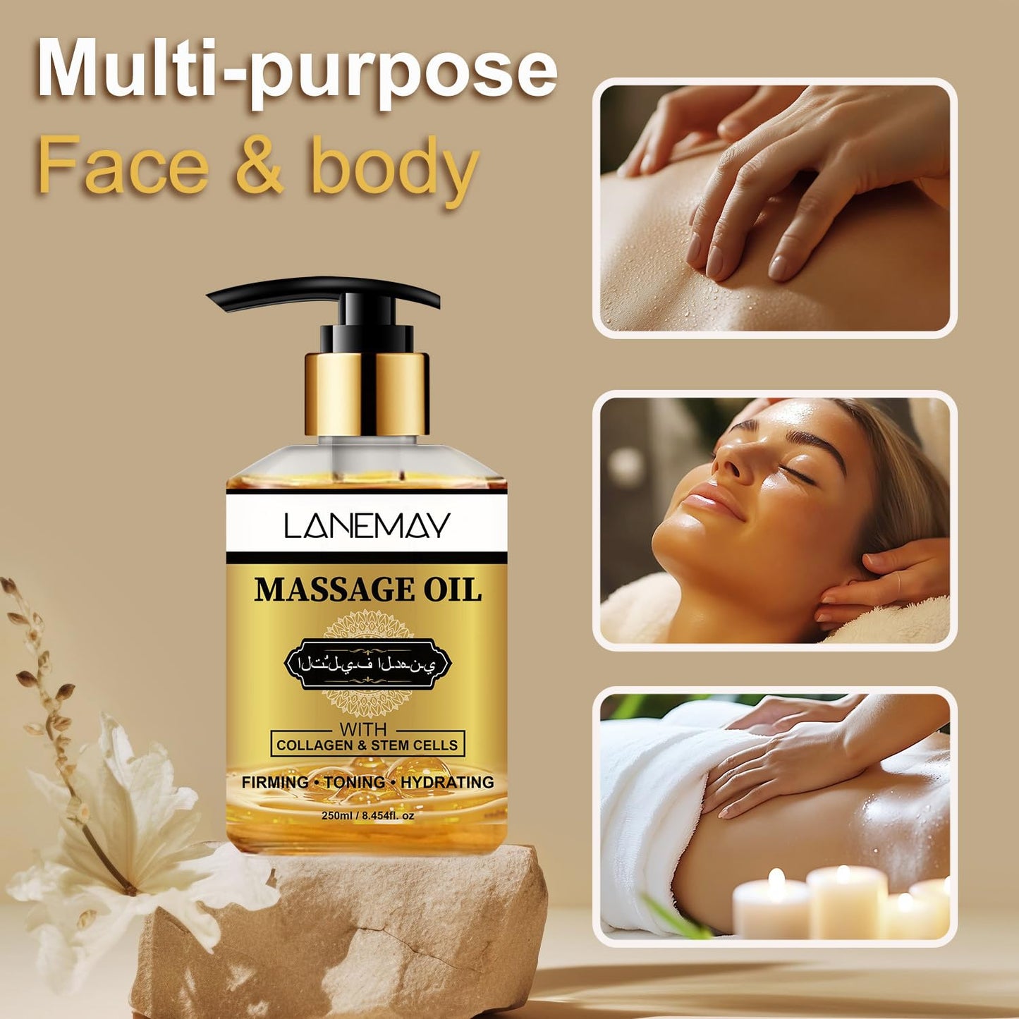 MrCuvaryas Collagen Body Oil