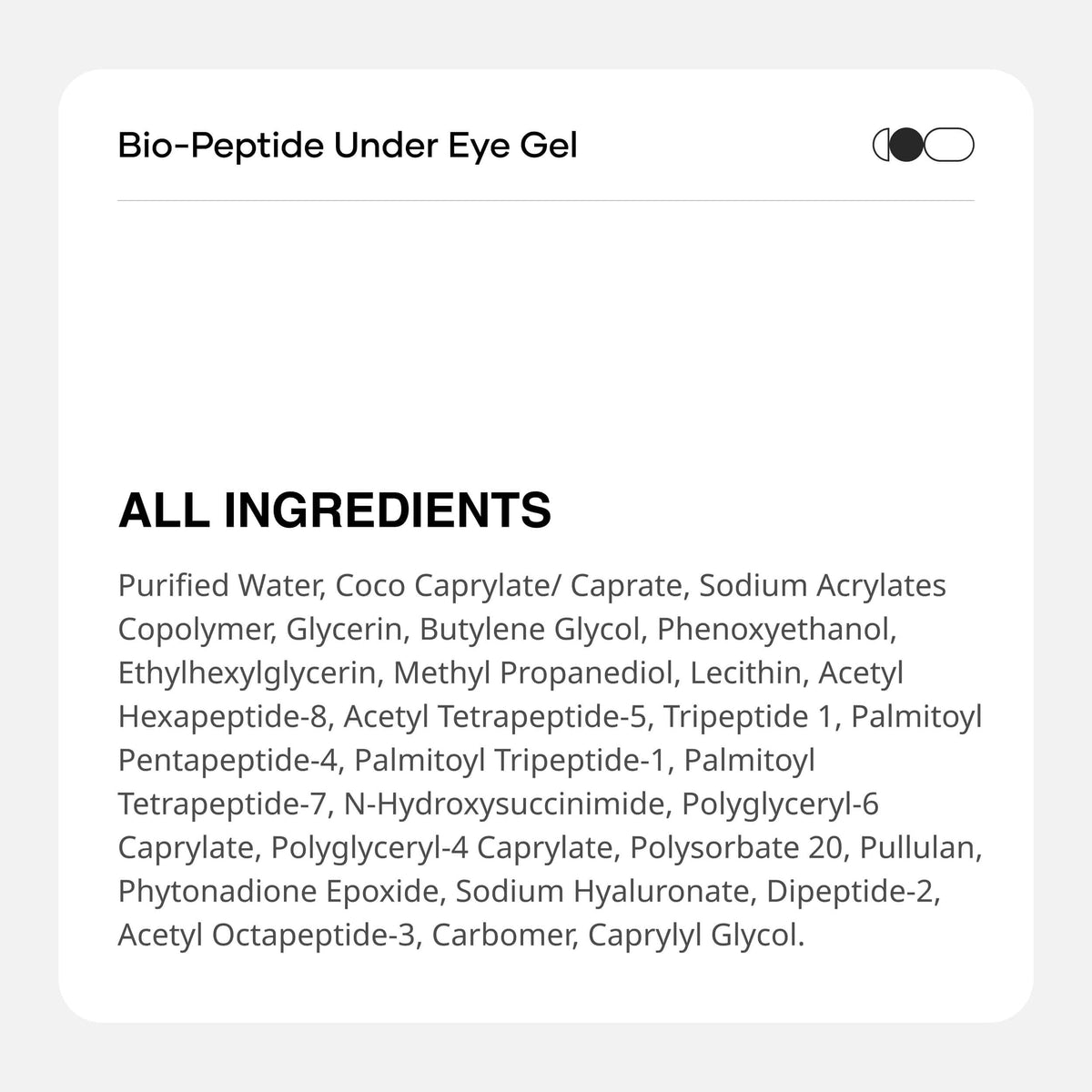 Cureskin Under Eye Gel for Dark Circles for Women and Men | Bio-Peptide Under Eye Gel to Reduce Dark Circles, Puffiness & Wrinkles | Under Eye Cream for Men and Women