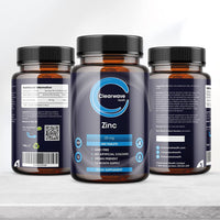 High Strength Zinc Tablets - 400 Vegan Zinc Tablets 1+ Year Supply - 25mg Zinc (max Safe Daily dose) per Tablet - Zinc Supplements for Skin, Hair and Nails - Immunity Supplement for Men and Women