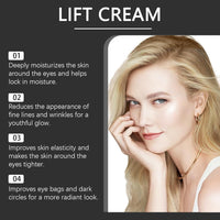 ALLILUYAA Harvey Ross Instant Lift Cream, Instant Lift Harvey Ross Cream, Eye Tightening Lifting Serum, Anti-Aging Face Cream For Tightener Skin, Lifting Loose Sagging Skin, Reduces Fine Lines & Wrinkles