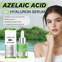 Fankayi Azelaic Acid 10 Hyaluron Redness Soothing Serum,Facial Serum for Sensitive Skin,Dark Spot Correcting Serum,Hyaluronic Acid Serum,Hyaluronic Acid Moisturiser,Gentle and Soothing,Light in Texture
