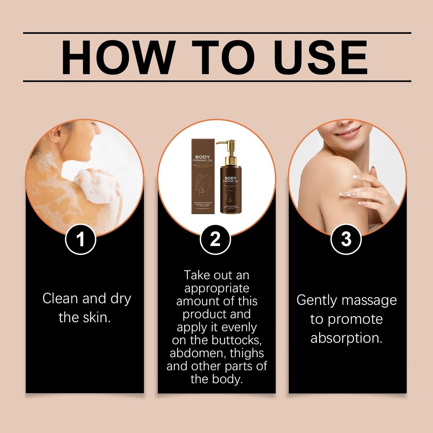 Xunzhi Magic Body Firming Oil 100ml,Magic Luxury Body Oil,Firming Bo/dy Lotion,Collagen Lifting B/ody O/il,M/agic Massage O/il,Hydrating B/ody Tightening Lotion,Bo/dy Moisturizing Oi/l,Moisturizing L/otion