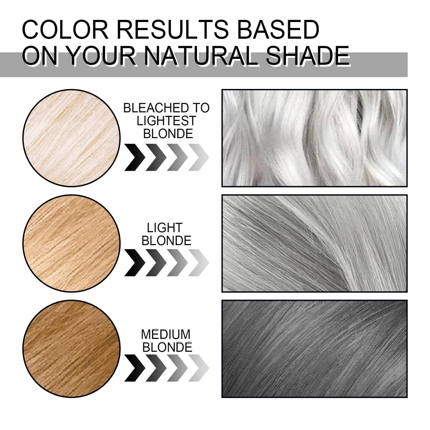 OunTechGlory Natural Essence 2-in-1 Extract Cream - Metallic Silver Gray Hair Dye for Glossy Conditioning and Easy Grey Hair Color
