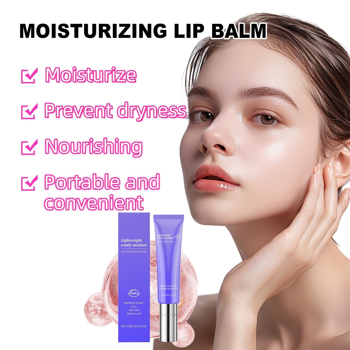 Xunzhi Lip Plumper,Extreme Instant Lip Filler,L/i/p Balm for Dry Li/ps,Lip Plumping Serum,Instant Lip Filler,Plumping Lip Gloss for Women Girls,L/ip Bal/m Stick,Glossier L/ip Bal/m,Li/p Oil,Li/p Moisturiser