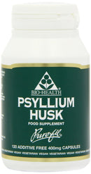 BIO-Health Psyllium Powdered Husks 400mg in Vegetable Capsules 120caps (Pack of 1)