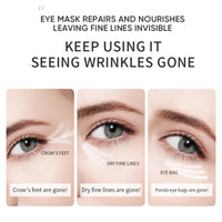 Retinol Under Eye Patches,Anti Wrinkle Eye Mask For Puffy Eyes,Eye Bags Remover For Dark Circles,Collagen Eye Masks,Anti Wrinkle Patches For Miprove Fine Lines,Moisturizing Anti-Aging 60pcs