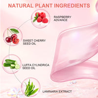 Ceboic Hydrating Lip Glow Oil, Moisturizing Lip Oil, Long Lasting Plumping Lip Gloss Non-Sticky Transparent Toot Lip Balm, Tinted Lip Prevents Lip Lines and Dry Cracked Lips (Raspberry)