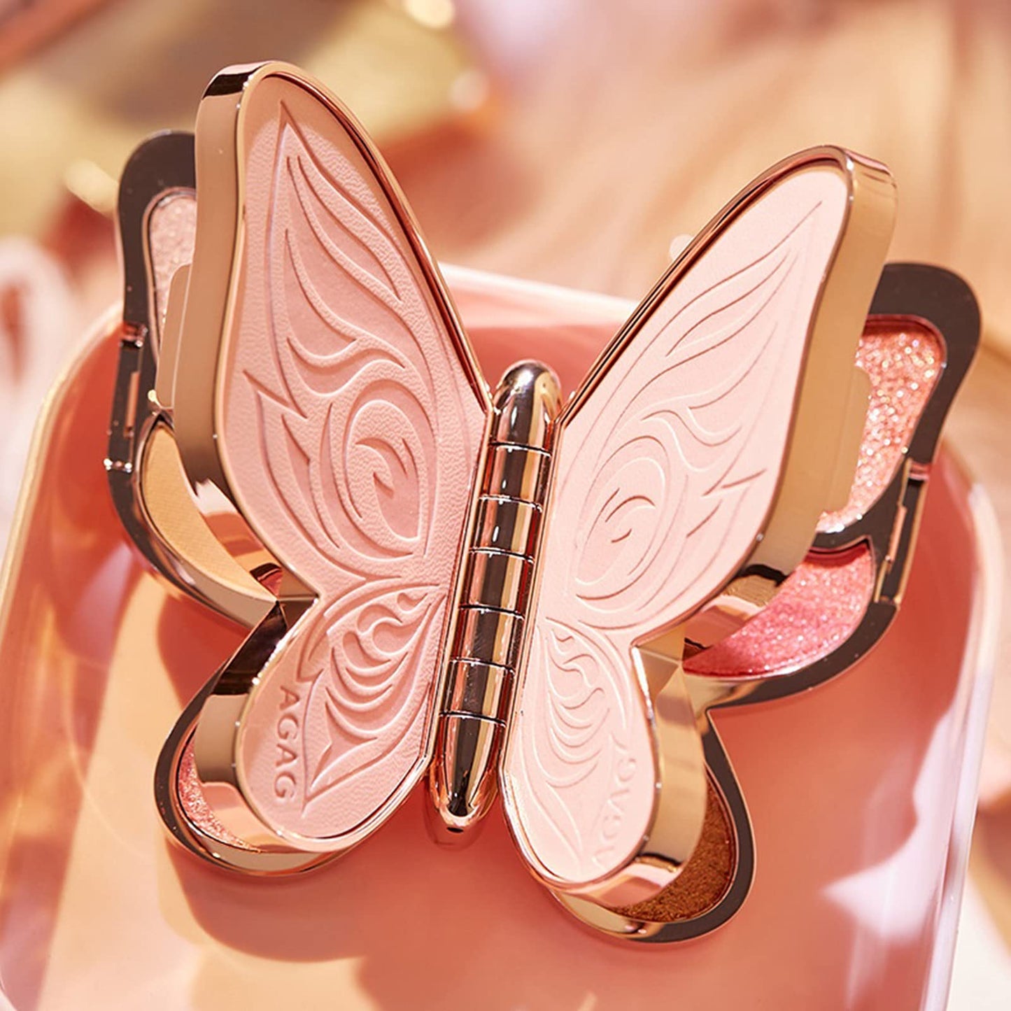 Erinde Butterfly Eyeshadow Palette Makeup, Matte Shimmer Metallic Eye Makeup Palette, Highly Pigmented, Naturing-Looking, Blendable Long Lasting Waterproof Eye Shadow Palette, Gifts Presents