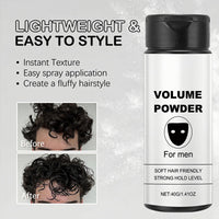 CUOFOL Hair Styling Texturising Powder,Volume Powder for Men,Hair Texture Pow/der,Volumizing Pow/der for H/air,Light Control Natural Matte Look,Ha/ir Styling Products Men,Long-Lasting Hold and Easy to Apply