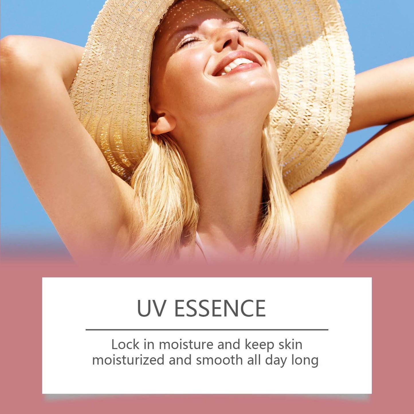 Waterfull Tone-Up Sun Lotion SPF 50+ - Pink Face Sunscreen, Hydrating Daily Sun Cream for Makeup Base - 50ml