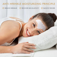 AUSLKA 24PCS Forehead Wrinkle Patches - Forehead Wrinkles treatment - Anti Wrinkle Patches,Facial Patches - Face Tape for Wrinkles - Smoothing, Moisturizing forehead & between eyes