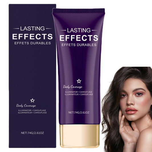 Xunzhi Body Coverage Perfecter,All over Complexion Perfecter,Tatto Cover up Makeup Body Cream,B/ody Concealer,Waterproof Leg and B/ody Makeup,Bo/dy C-amouflage and Illu-minator,Sweatproof Concealer,74g