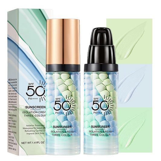 MrCuvaryas Primer Makeup with SPF 50, Hydrating Face Primer, Makeup Primer for Face, One Step Colour Corrector Primer,Waterproof & Long Lasting, SPF 50 UVA & UVB Protection Immediately