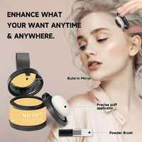 Mifeloy MIFELOY Root Cover Up Powder, Touch Up Hair Color for Grey, Roots Concealer for Beard Line Eyebrow, Instantly Coverage Dye for Thinning Grays Hairline, Shadow Conceals Hair Loss, Medium Blonde