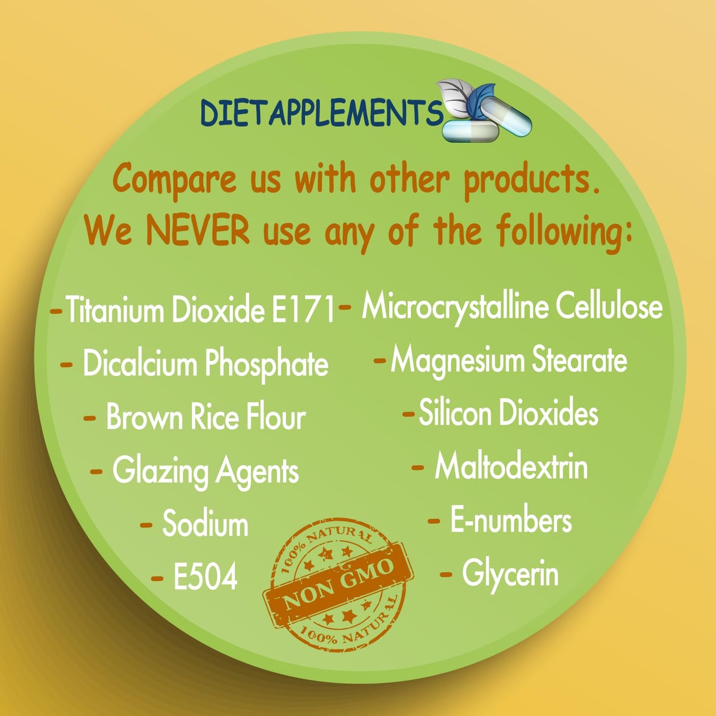Dietapplements Marine Collagen Type1&3 1800mg, Biotin 10000mcg/serving, Hyaluronic Acid, Vitamins, Minerals, Botanicals | 2432mg/serving | Hydrolysed High Strength Peptides Supplement | Skin, Hair, Nails, Joints