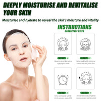 YUYUE-YY 5 Pcs Face Mask Set, Face Masks Skincare with Natural Fruit & Herbal Serum, Included Aloe Vera, Honey, Bamboo Charcoal, Avocado, and Cucumber, Hydrate, Brighten, Moisturize,Soothe for All Skin Types