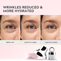 Electric Massage Eye Cream for Dark Circles and Puffy Eyes, Collagen Eye Cream Anti Aging: Smooth Fine Lines Wrinkles, Lifting & Hydration, Collagen Boosting, Korean Skincare, 30g