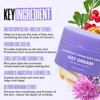 ISBEAUSOLS Overnight Toning Whip - Skin Tightening Cream For Face & Body - Firming Cream for Loose Skin - Overnight Toning Whip Body Lotion - Skin Firming Body Cream For Women - Skin Elasticity