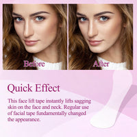 AINxtolm 120PCS Face Lift Tape,Invisible Face Lift Patches for Skin Tightening,Elasticity Tighten Lift Patches,Face Tape for Wrinkles,Anti Wrinkle Patches,Face Tapes for Lifting Sagging Skin,Face Lifting Tape