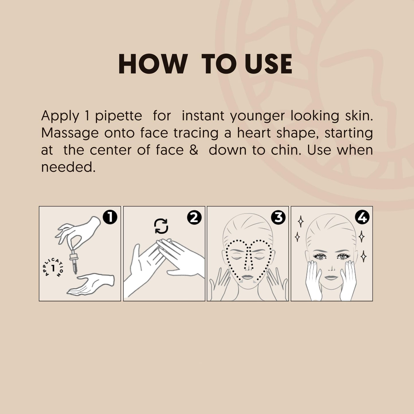 GOLD COLLAGEN Instant Glow - Vitamin C, Vitamin E, Glycerine & Niacinamide Serum for Skincare, Pore Minimizer & Moisturiser - Anti Aging Face Serum Against Wrinkles, Triple Antioxidant Action, 30 ml