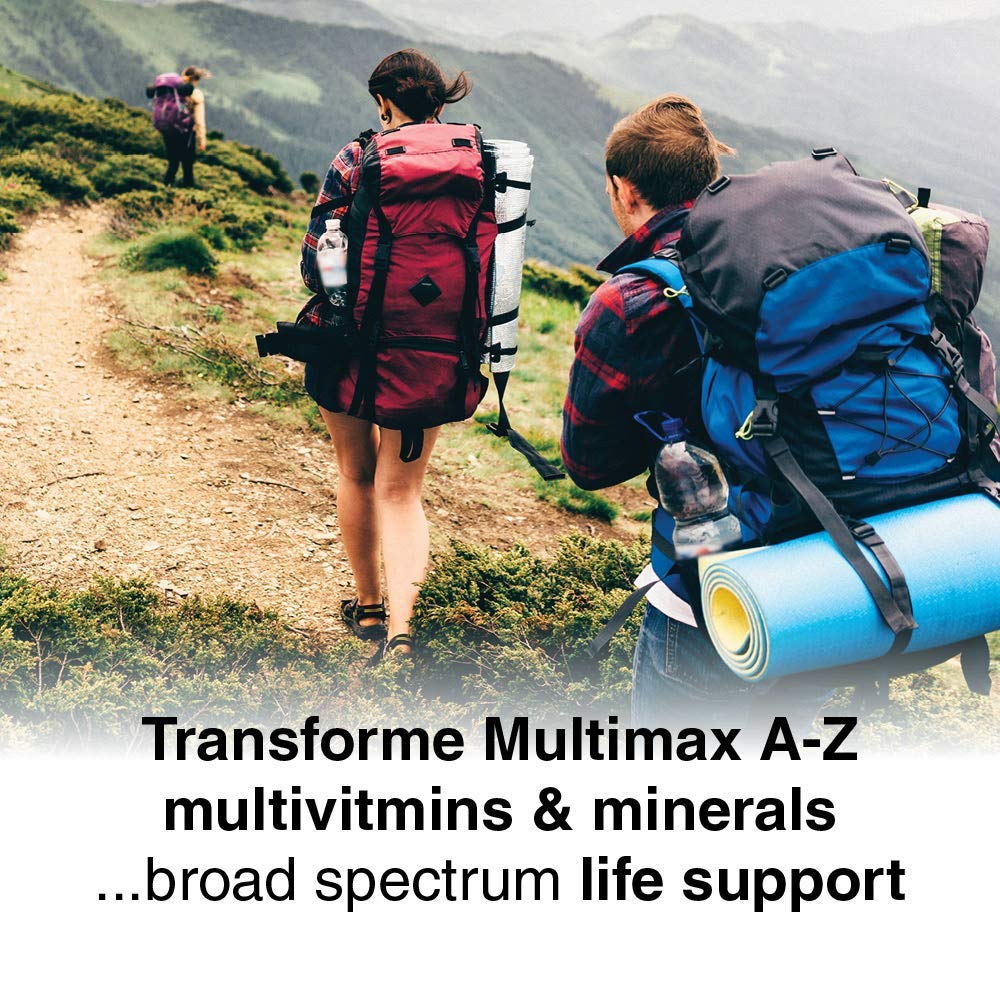 Transforme Multivitamins & Minerals Formula | 365 Tablets (Up to 1 Year Supply) | 24 Multivitamins with Iron and Minerals for Men and Women | Multivitamin Tablets Suitable for Vegans