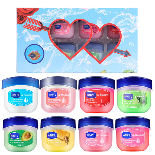 Angivlga Lip Balm Multipack - 8 Pcs MINI Lip Balms Lip Mask Gifts For Women, Men Teenage Girls - Lipbalm Lip Repair Moisturizer Lip Lightening For Dark Lips Dry Lips Treatment Skin Care Sets & Kits