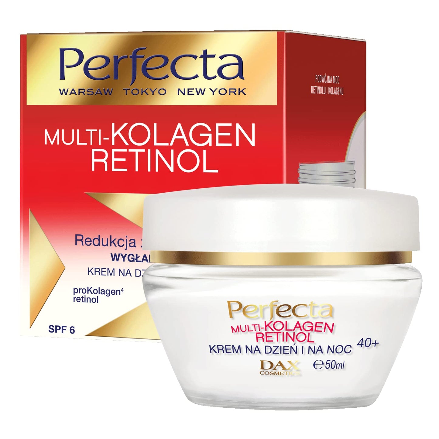 DAX Perfecta Multi Collagen Retinol Day And Night Cream 40+ - 50ml