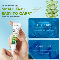 Hydrating Eye Cream, 98 Percent Aloe Vera Moisturiser Under Eye Cream for Dark Circles and Puffy Eyes, Repairing Tightening Reducing of Wrinkle Fine Lines, Makes Skin Around Your Eyes Smooth & Shinny