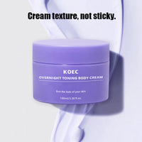 Overnight Toning Whip - Toning Body Whip for Loose Skin - Overnight Toning Body Firming Cream, Anti-wrinkle Skin Tightening Cream for Body, Skin Tightening Gel, Smooths While You Sleep