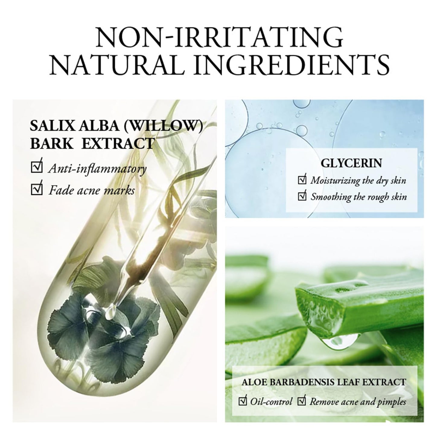 Acne Spot Treatment Cream, Aloe Vera Acne Removal Gel, Spot Cream Targets Acne, Pimples, Blemishes and Blackhead Removal, Acne Cream Anti-Acne, Oil-control, Remove pimples, Shrink Pores