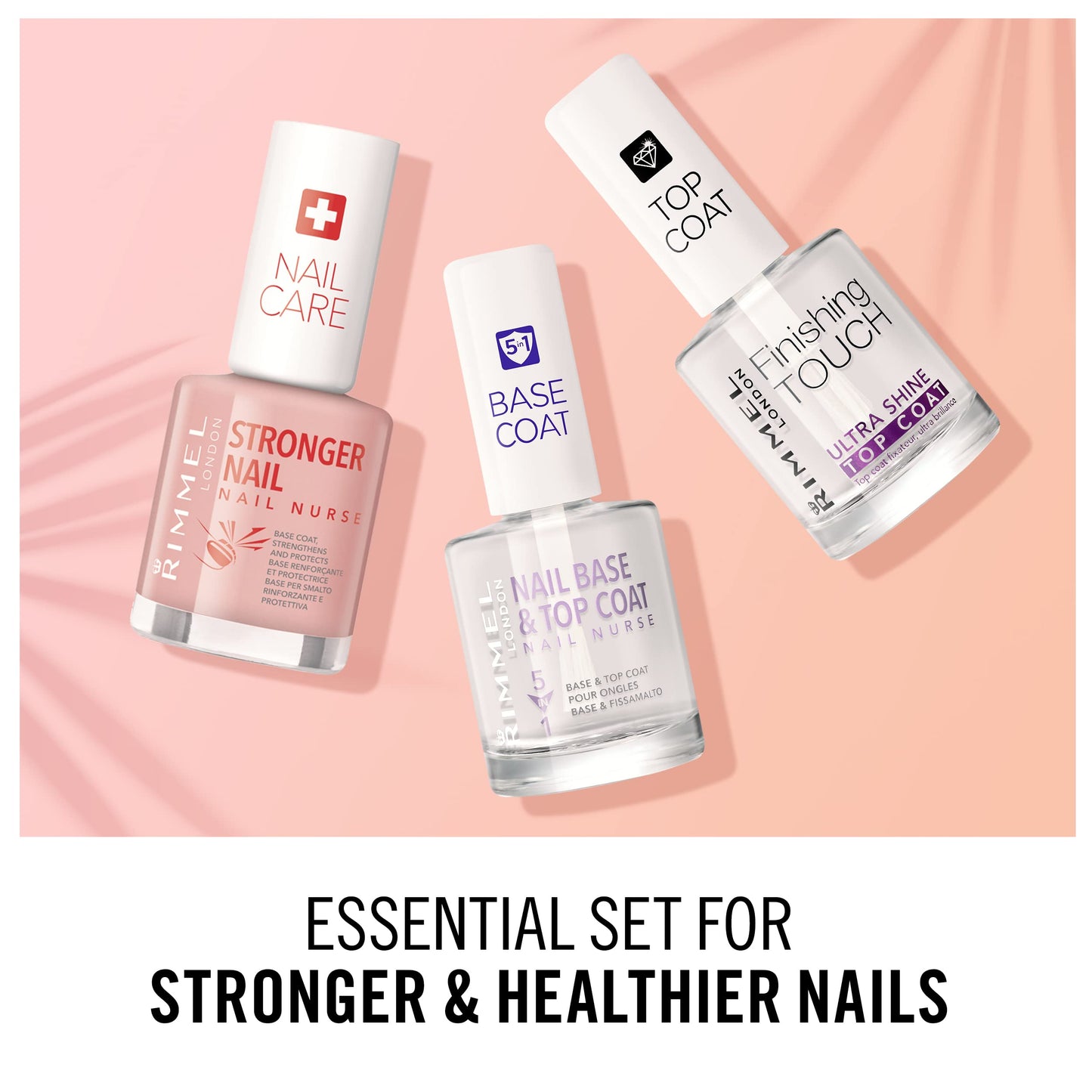 Rimmel London Nail Nurse Stronger Nail Polish, 12ml