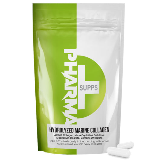 MoovWell Hydrolyzed Fish Collagen Marine Capsules – Skin, Joint Health Support Supplement – 400mg, 60 Capsules – Pure Fish Collagen for Healthy Skin, Hair, Nails, and Joints – Made in UK