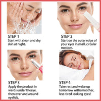 LUMKMAS Retinol Eye Stick, Retinol Serum Eye Cream Stick for Dark Circles, Puffy Eyes, Reducing Fine Lines, Anti-Aging Eye Brightener, Moisturizing & Refreshing Under Eye Cream for Women