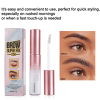KKwoter Eyebrow Gel - Clear, Long-Lasting, Sweat-Resistant, Fast-Drying, Non-Sticky - for Flawlessly Styled Brows