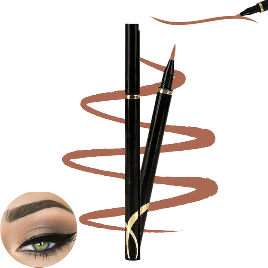 Generic Liquid Eye Liner, Easy To Use Eyeliner Pen, Waterproof and Smudge Proof, Longlasting Liner Stays On All Day & Night, Goes On Smoothl Without Smudging or Skipping (Dark Coffee)