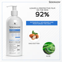 SEBORADIN Seboradin Hydroderm Body Lotion Body Cream For Sensitive Dry Atopic Skin Moisturising Lotion For Women And Men Body Care With Shea Butter And Aloe Vera 400ml