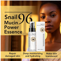 IZBEAUVO Snail Repair Essence - 96% Snail Mucin & Hyaluronic Acid Serum for Face, Intensive Hydration & Skin Repair, Anti-Aging & Pore Minimizing Serum for Dull, Damaged Skin Korean Skincare,100ML