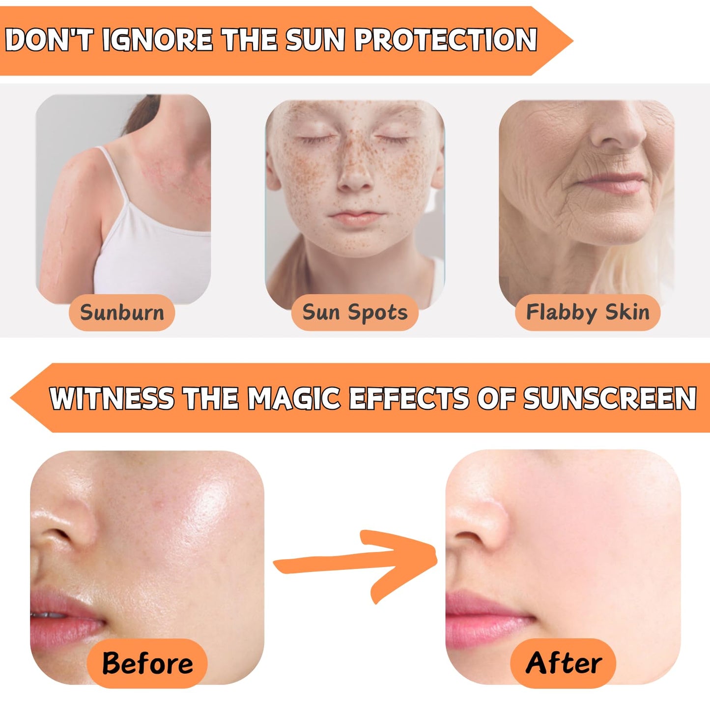Face Sunscreen SPF 90, Anti UVA&UVB Ray Sun screen,Waterproof&Not Greasy, Sun Lotion Against Sunburn&Premature Ageing, Suncream For Face And Body, Sun Protect for all skin