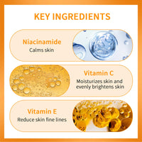 CTUBLIAUNX Tinted Sunscreen SPF 40, Vitamin C Tinted Moisturiser with SPF Anti-Ageing & No White Residue, Tinted Sunblock, Sun Cream Universal Shade for All Skin Tones