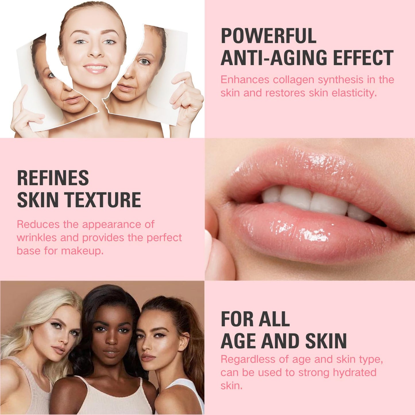 Trendyfave Hydrating Wrinkle Multi Balm Stick - Anti-Aging Multi Eye Balm Stick, Hydrating Lip Balm, Wrinkle Balm Multi Balm For Diminishing Face Lip & Eye Wrinkles - Moisture Stick For Daily Skin Care