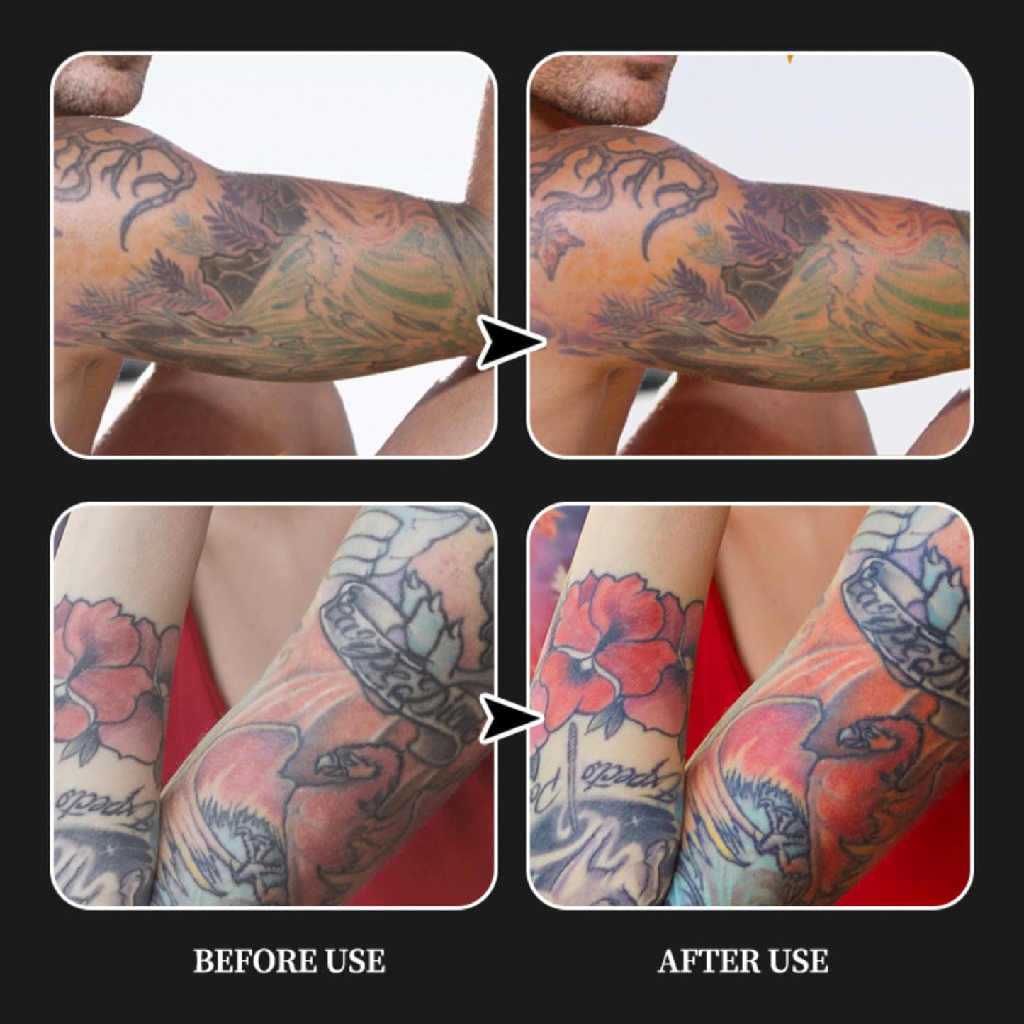 Tattoo Balm Stick, Tattoos Aftercare Cream for Old & New, Colour Enhancing Tattoo Moisturiser, Natural Tattoo Butter for Healing & Hydration, Vegan Tattoo Care Stick, Nourishing & Soothing, 40g