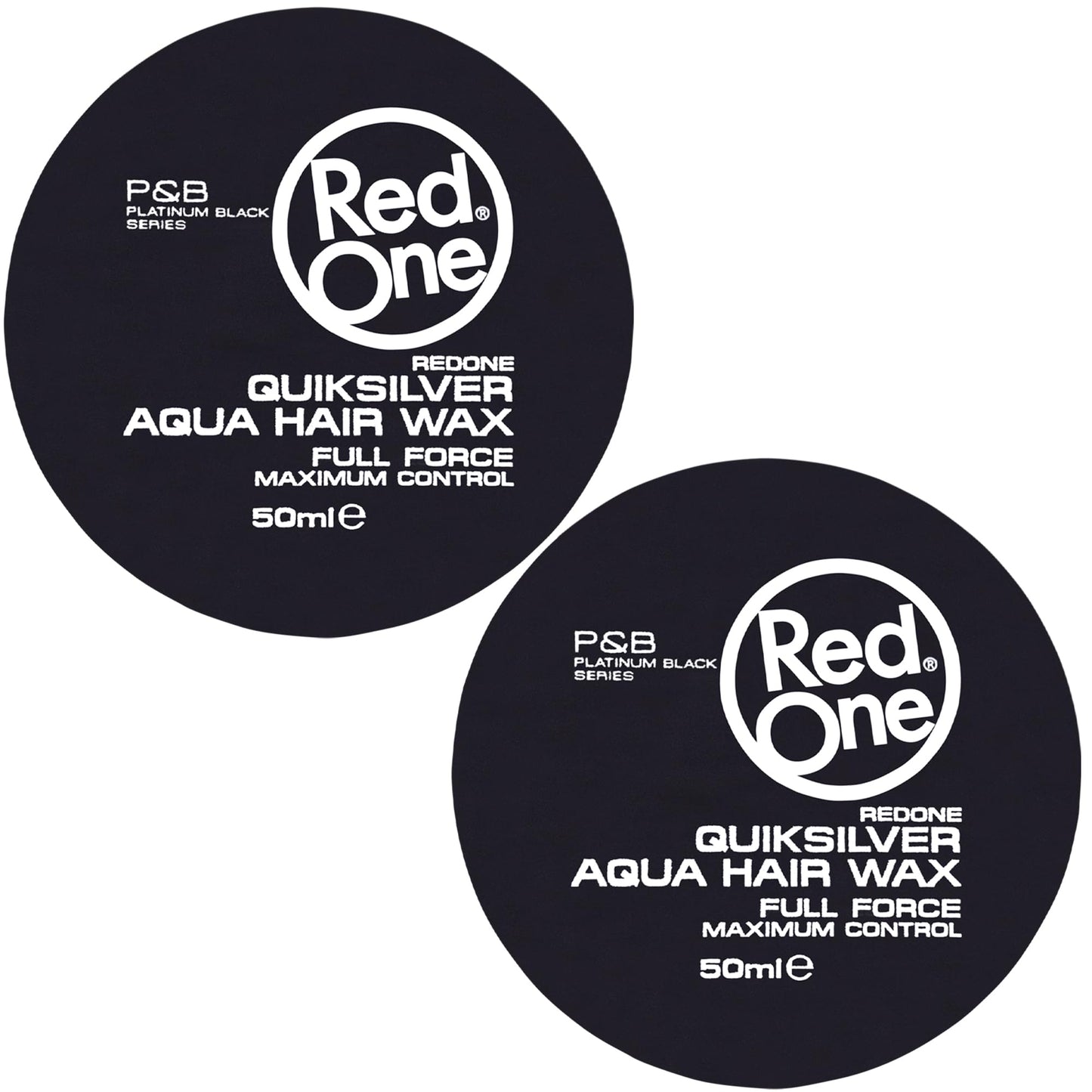 Redone Hair Styling Aqua Wax Grey 3 x 50 ml | Firm Hold | Hair Gel Wax | Ultra Hold | Men & Women Hair Wax | Manol, Mixcherry Scent | Maximum Control